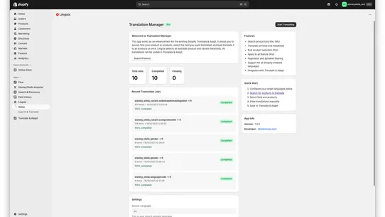 Linguix ‑ Search &amp; Translate screenshot