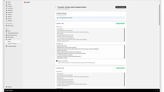 Linguix ‑ Search &amp; Translate screenshot