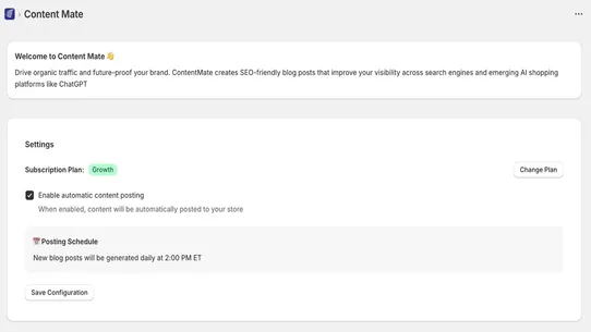 ContentMate screenshot