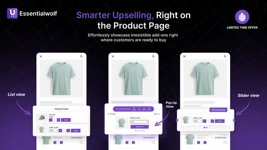 Upsell App by Essentialwolf screenshot