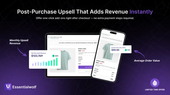 Upsell App by Essentialwolf screenshot