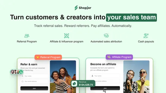 Referral Program ‑ Shopjar screenshot