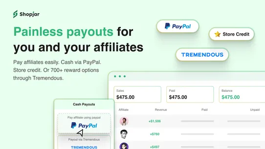 Referral Program ‑ Shopjar screenshot