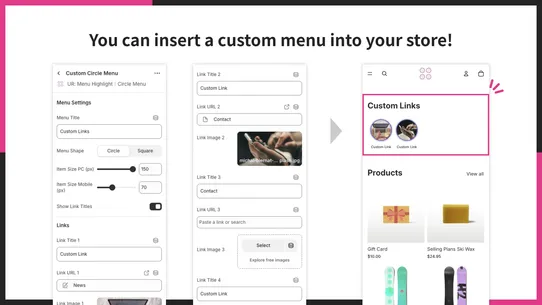 UR: Menu Highlight｜Circle Menu screenshot