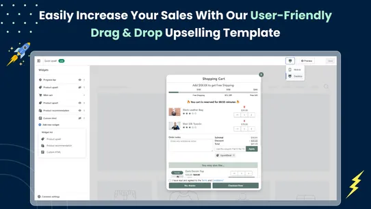 Quick Upsell‑‑Mini Cart Drawer screenshot