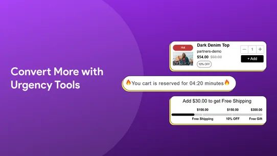 Upsell Cart Drawer: Upcart screenshot
