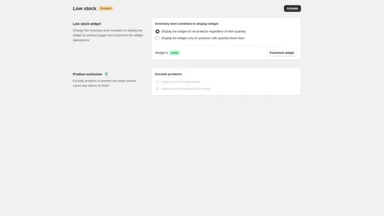 Alert&#39;em: Customer alerts screenshot