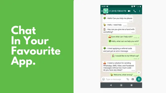 WA Chat Button by AZDigi screenshot