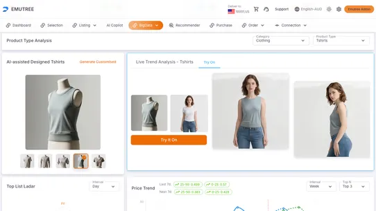 WarpDriven AI Dropshipping screenshot