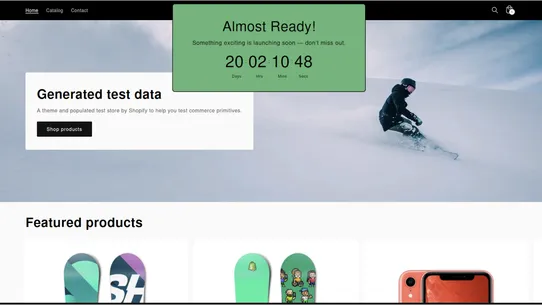 Countdown Timer Bar by Maxify screenshot