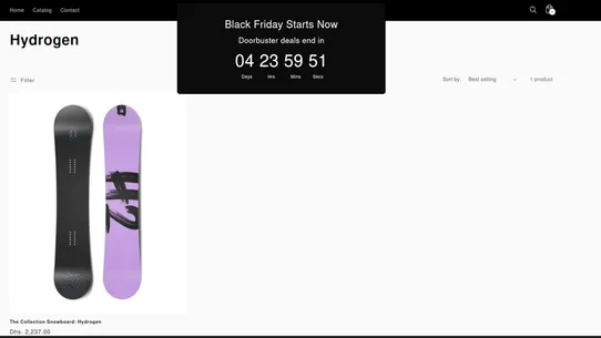 Countdown Timer Bar by Maxify screenshot