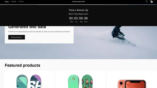 Countdown Timer Bar by Maxify screenshot