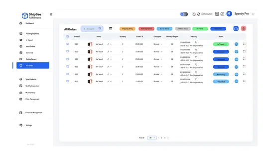 ShipBee Fulfillment screenshot