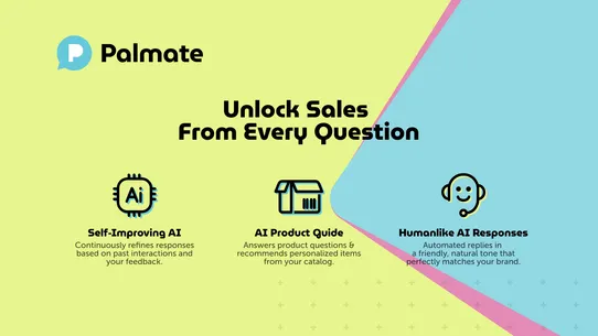 Palmate AI Chatbot &amp; Livechat screenshot