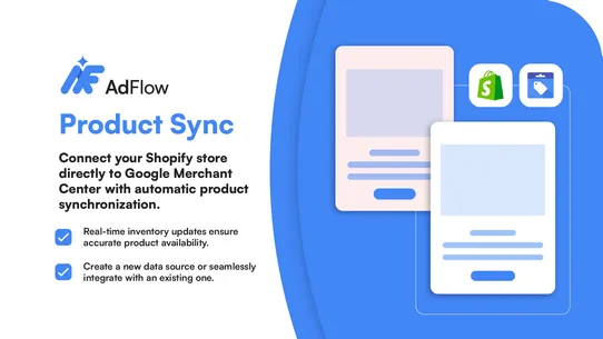 AdFlow Google Shopping Feed screenshot