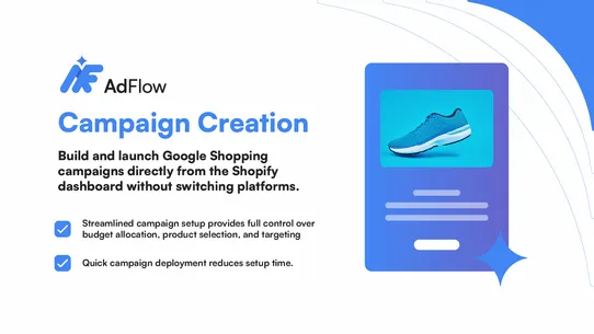 AdFlow Google Shopping Feed screenshot