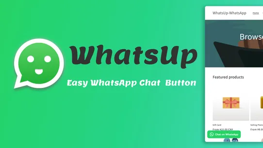 Whats Up: Customer Chat Button screenshot
