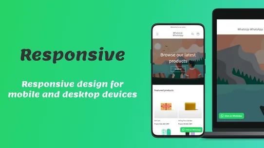 Whats Up: Customer Chat Button screenshot