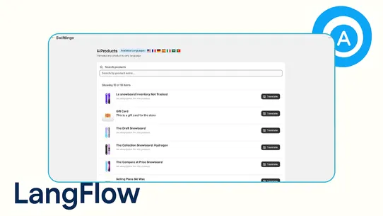 LangFlow screenshot