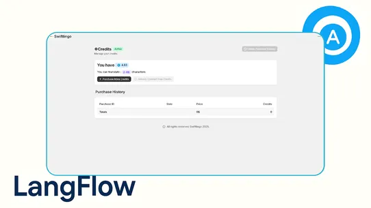 LangFlow screenshot