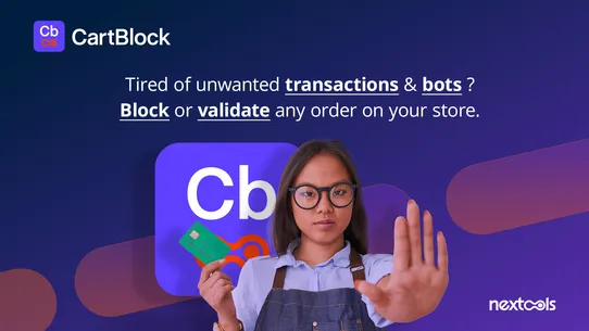 Cart Block: checkout validator screenshot