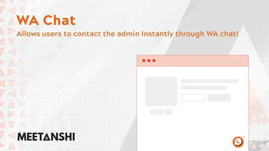 Meetanshi WA Chat Button screenshot