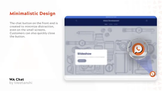 Meetanshi WA Chat Button screenshot