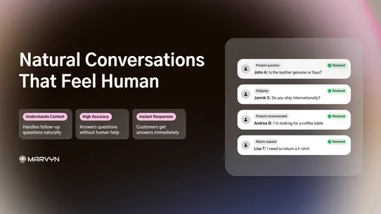 Marvyn ‑ AI Chatbot screenshot