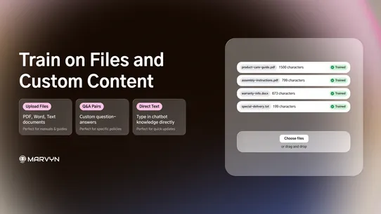 Marvyn ‑ AI Chatbot screenshot