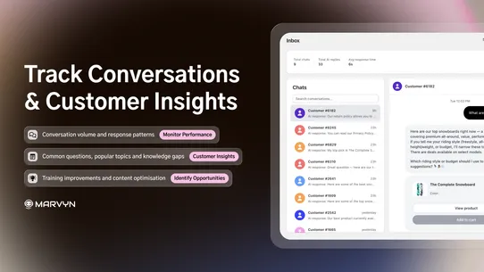 Marvyn ‑ AI Chatbot screenshot