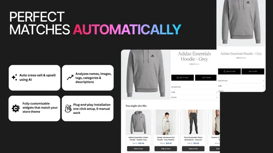 AI CrossSell, Upsell &amp; Related screenshot