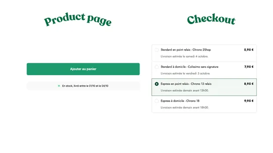 Shipping Time screenshot