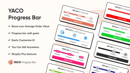 Yaco Progress Bar screenshot