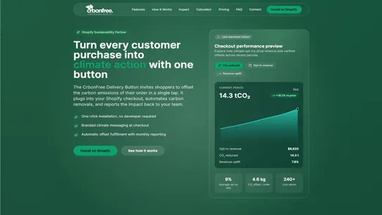 CrbonFree screenshot