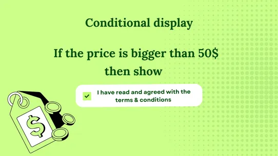 EZ Terms &amp; Conditions Checkbox screenshot
