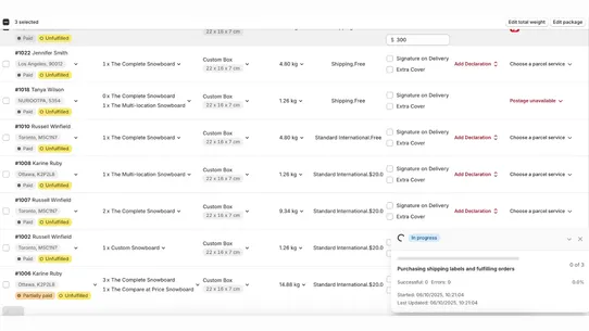 AusPost MyPost Business screenshot