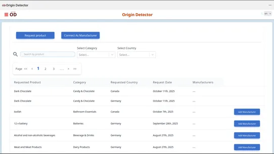 Origin Detector Connector screenshot