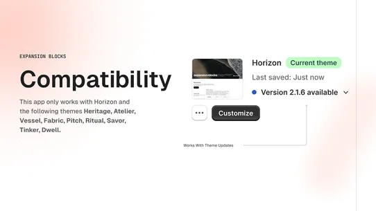 Linked Products screenshot