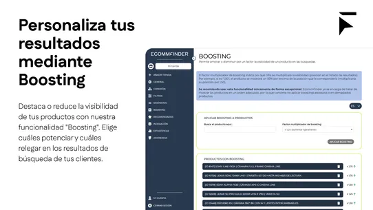EcommFinder screenshot
