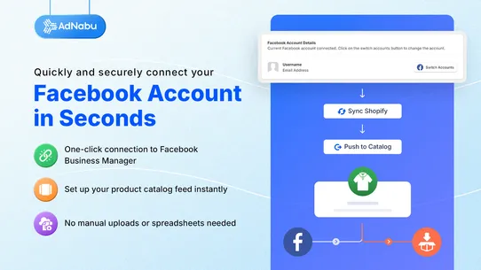 Facebook Product Feed by Nabu screenshot
