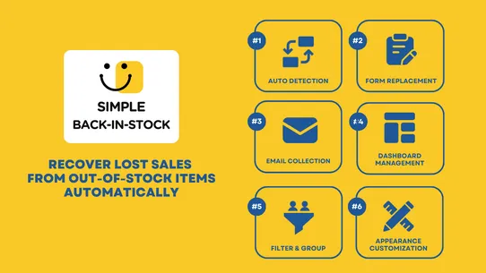 Simple Back‑in‑stock screenshot