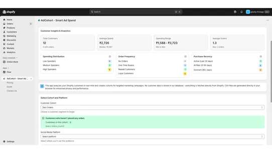 AdCohort ‑ Smart Ad Spend screenshot