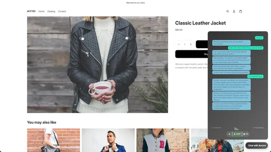 Nora SaaS: Realtime Voice‑AI screenshot