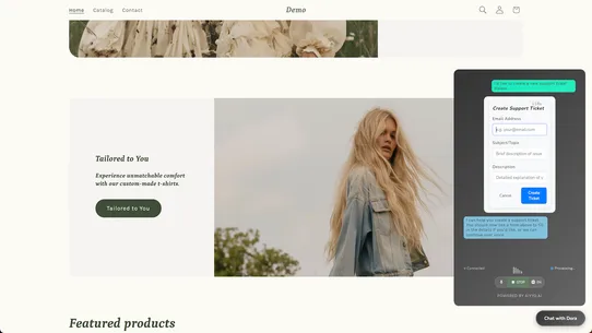 Nora SaaS: Realtime Voice‑AI screenshot