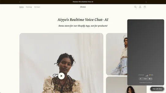 Nora SaaS: Realtime Voice‑AI screenshot
