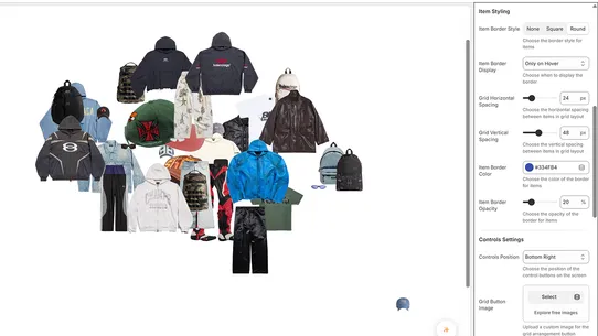 Outfit Builder Playground screenshot