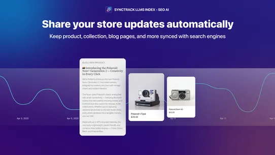 Synctrack LLMs Index ‑ SEO AI screenshot
