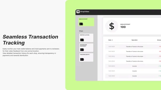 Shopiview screenshot