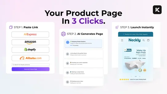 Krafted: AI Store Builder screenshot