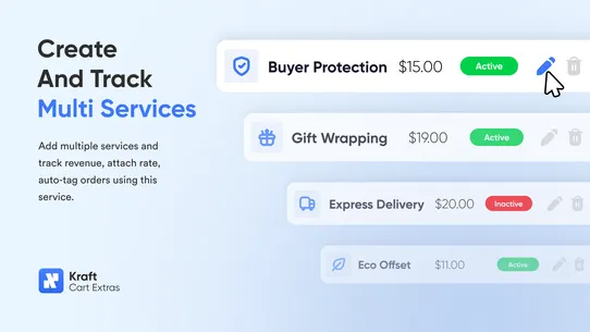 Kraft ‑ Cart Extras screenshot